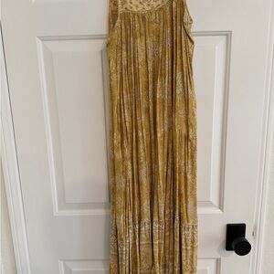 Spell Cream and Brown Floral Dress